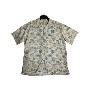 Hard Rock Cafe Phoenix Arizona Button Down Shirt Mens Large